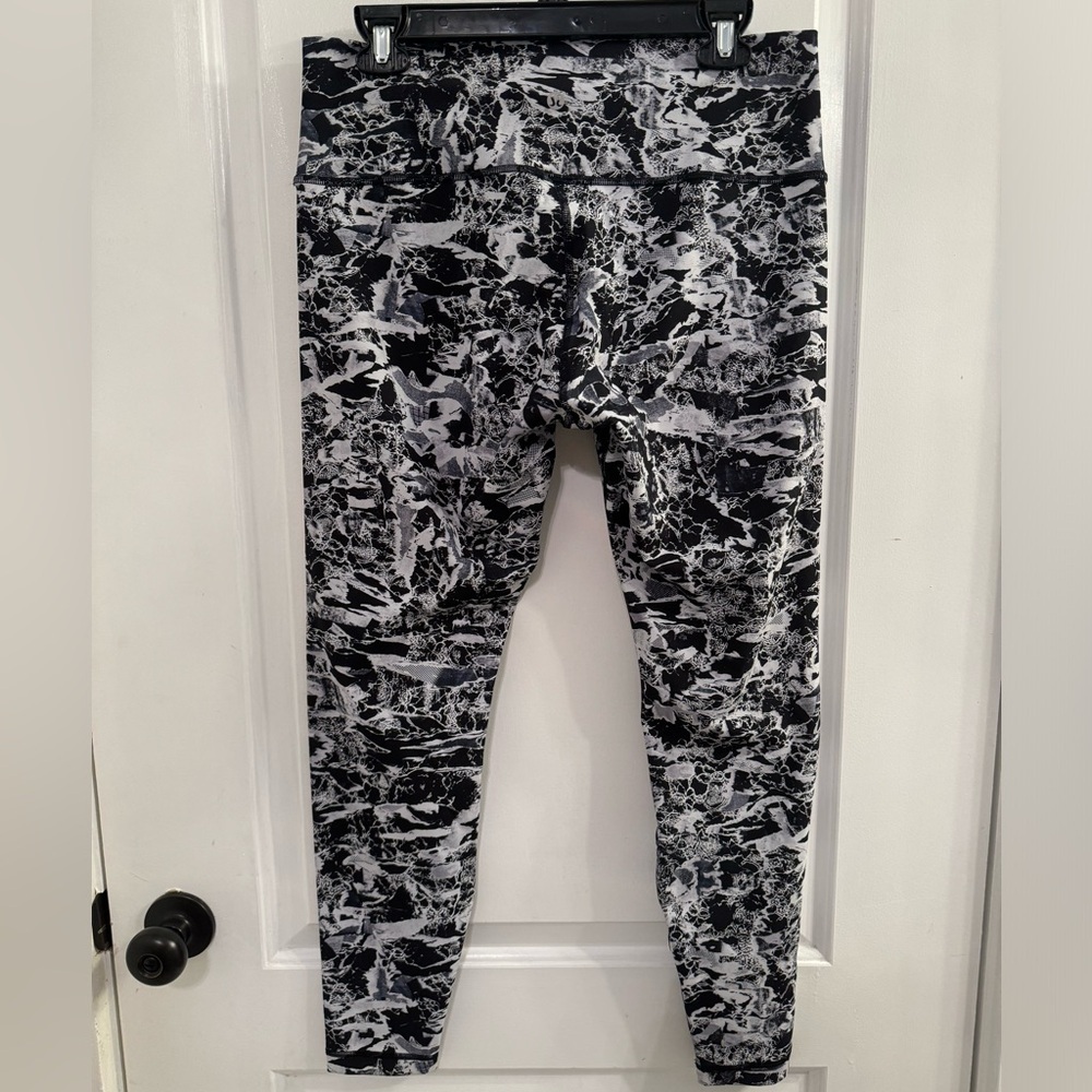 Lululemon Wunder Under Hi-Rise Tight Luxtreme 28" Interlaced Starlight Black